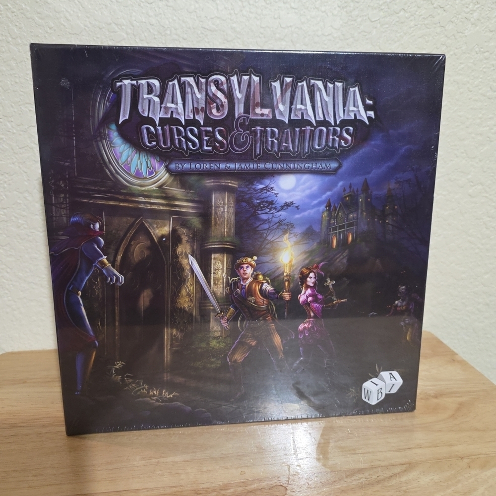 Transylvania: Curses & Traitors 2015 Loren & Jamie Cunningham Board Game